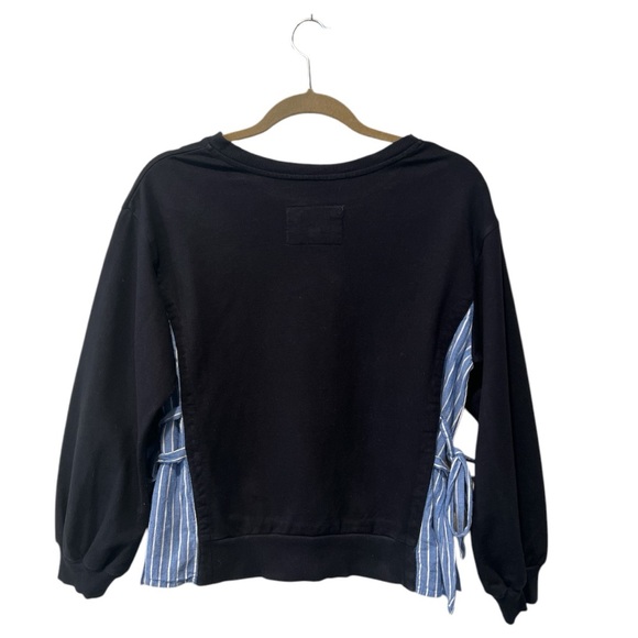 Porridge Anthropologie side-tie sweatshirt size XS - Picture 3 of 5
